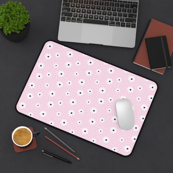 Blush Floral Desk Mat