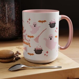 Happy Halloween Pink Coffee Mug