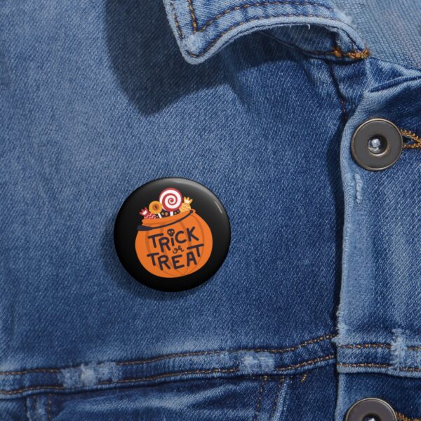 Trick or Treat Pumpkin Charm Pin