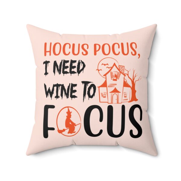 Hocus Pocus Polyester Square Pillow