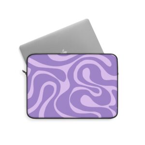 Lavender Wiggle Laptop Sleeve