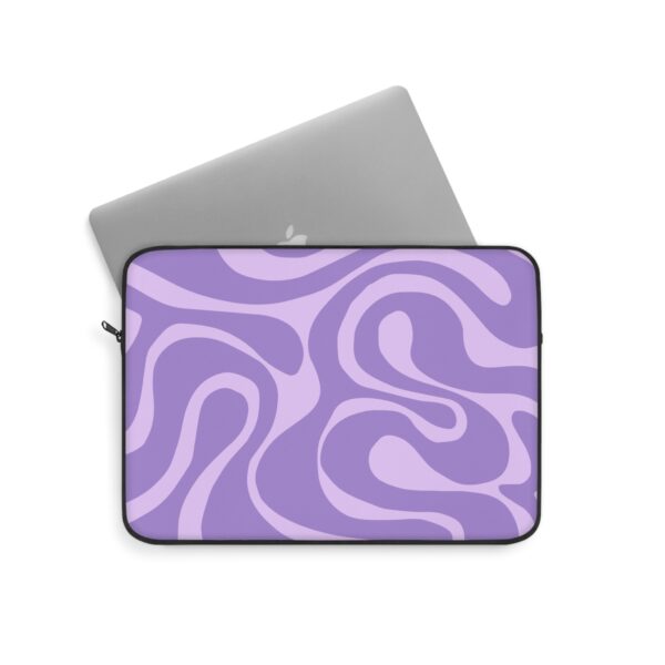 Lavender Wiggle Laptop Sleeve