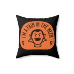 Bloodthirsty Humor Vampire Pillow